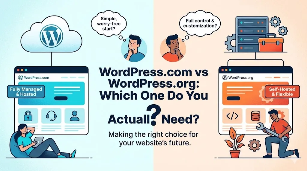 WordPress.com vs WordPress.org